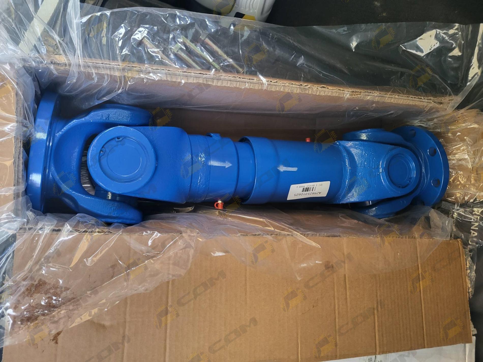 Вал карданный L=630 D=165 (8отв) HOWO AZ9825310625