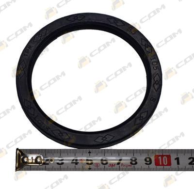 Сальник хвостовика редуктора HOWO (с бортиком) 85x105x8 99012320184